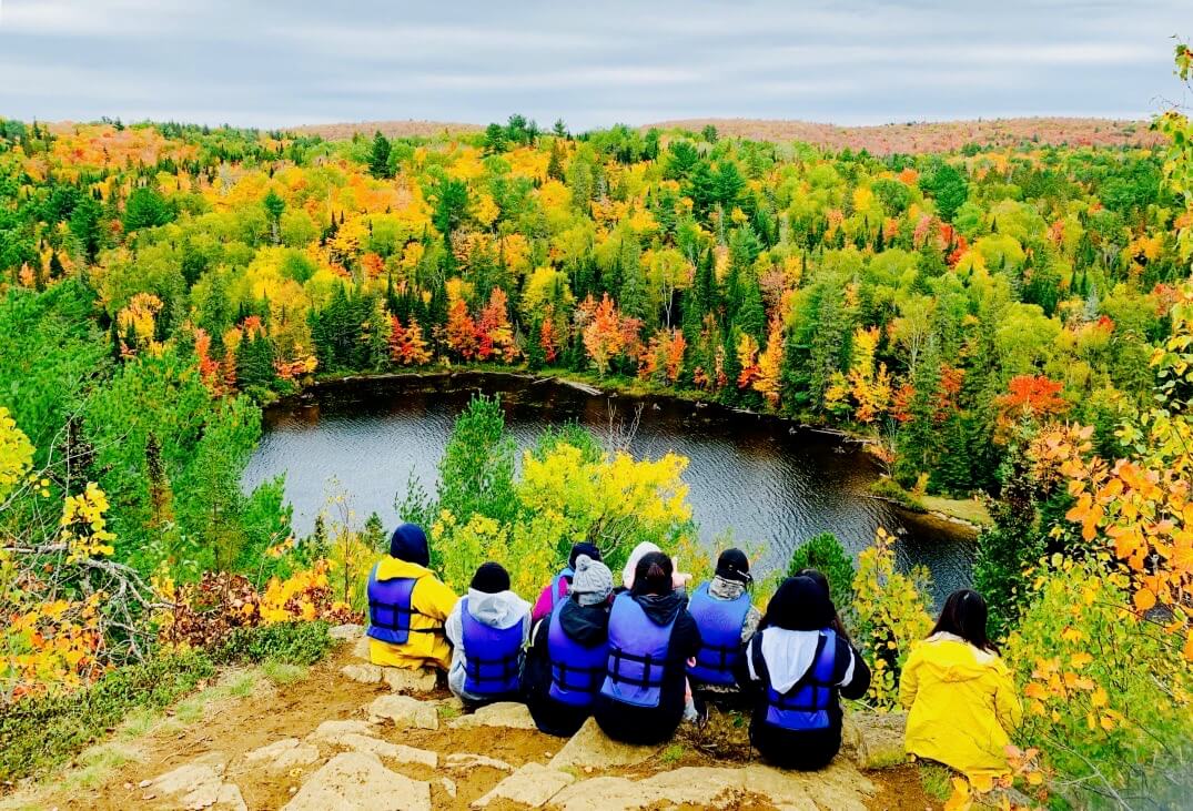Algonquin Lookout with Group